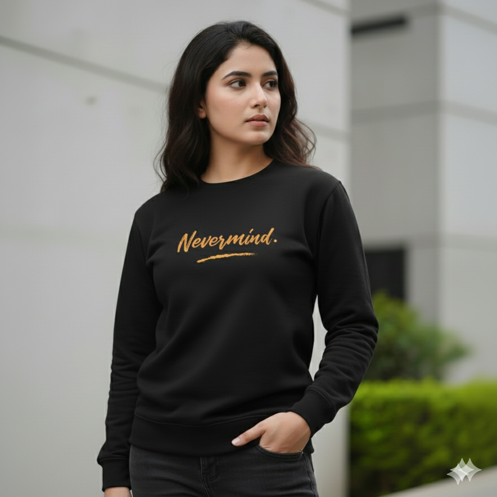 Never Mind Sweat Shirt - UniSex