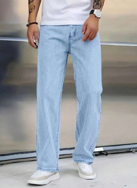 Slake Casual Wear Jeans Ice Blue